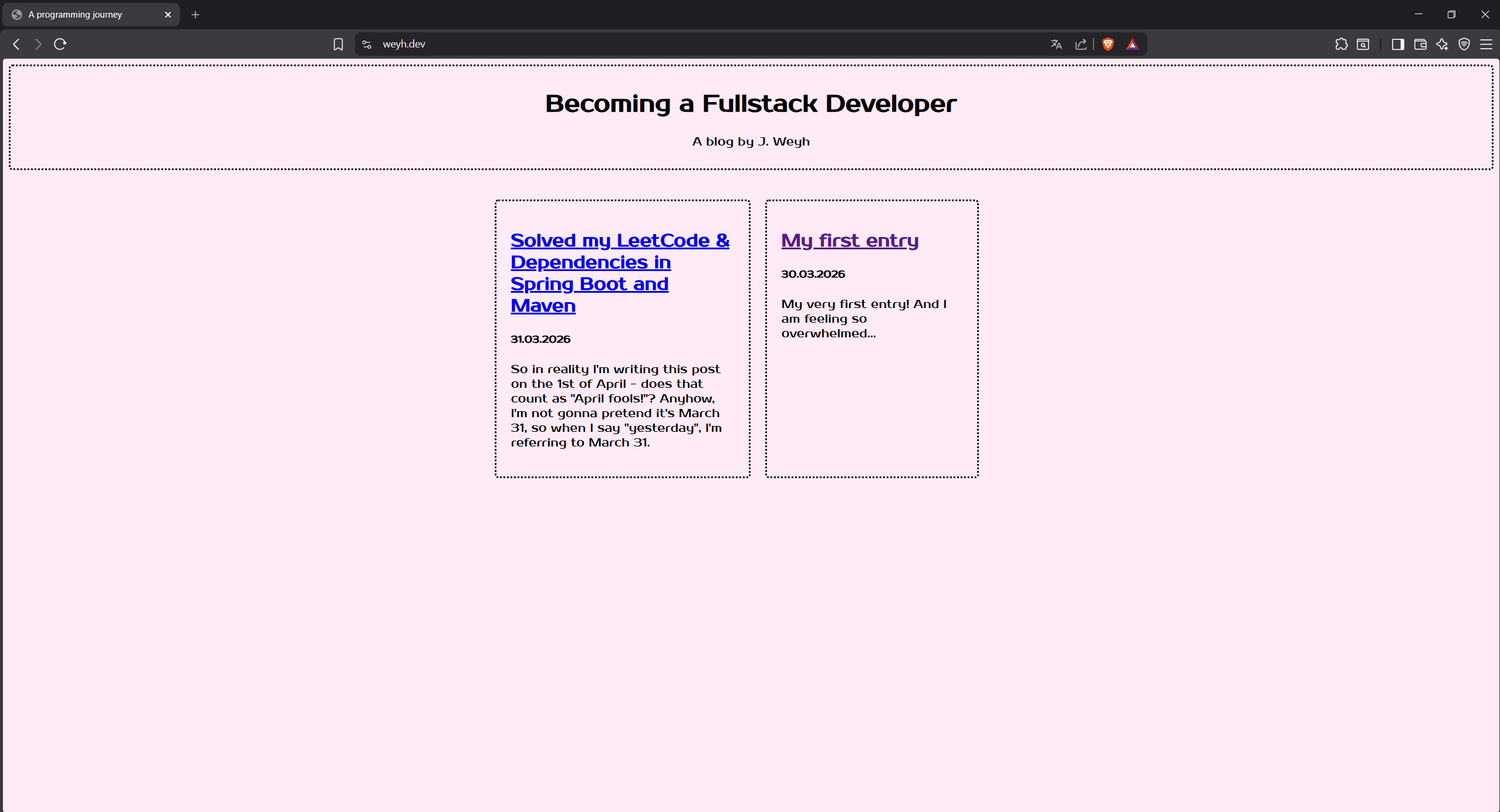 Blog Screenshot 03.04.2026